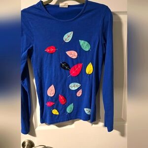 Mini Boden Leaf Shirt Size 13-14Y